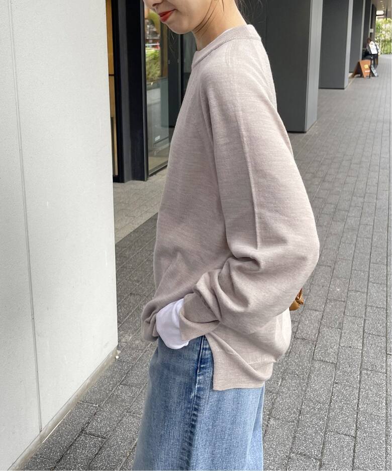 ≪追加≫ウォッシャブルビッグプルオーバー（ニット／セーター  