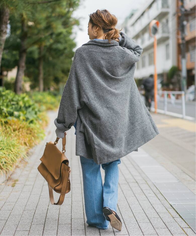 イタリアヤーンニュアンスローブカーディガン（カーディガン）｜Spick  