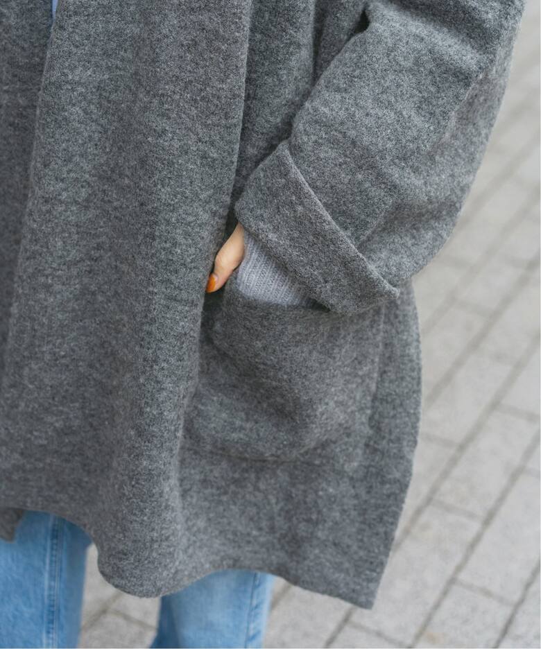 イタリアヤーンニュアンスローブカーディガン（カーディガン）｜Spick 