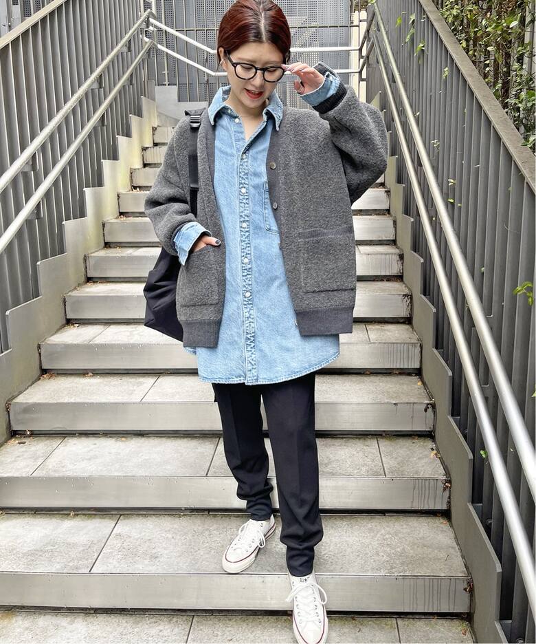 ブークレダブルフェイス カーディガン（カーディガン）｜Spick and  