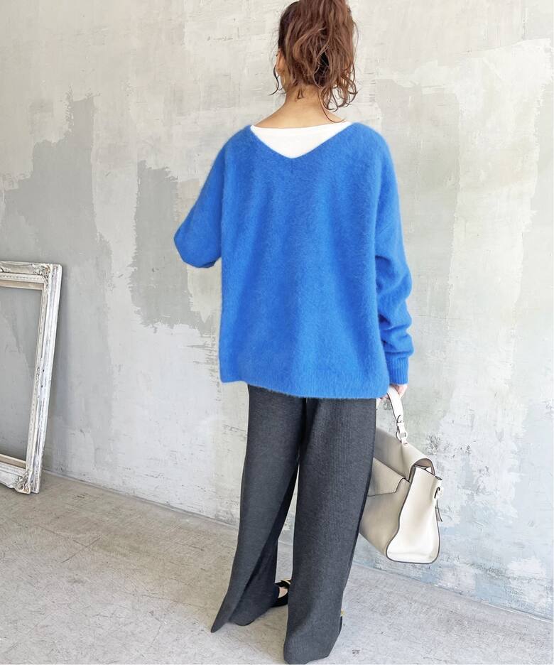 2WAYフォックスシルクニット（ニット／セーター）｜Spick and Span 