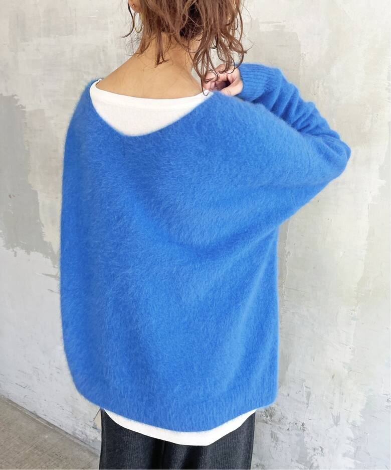 2WAYフォックスシルクニット（ニット／セーター）｜Spick and Span 