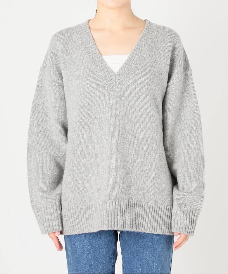 ローゲージニットVネックプルオーバー（ニット／セーター）｜Spick and  
