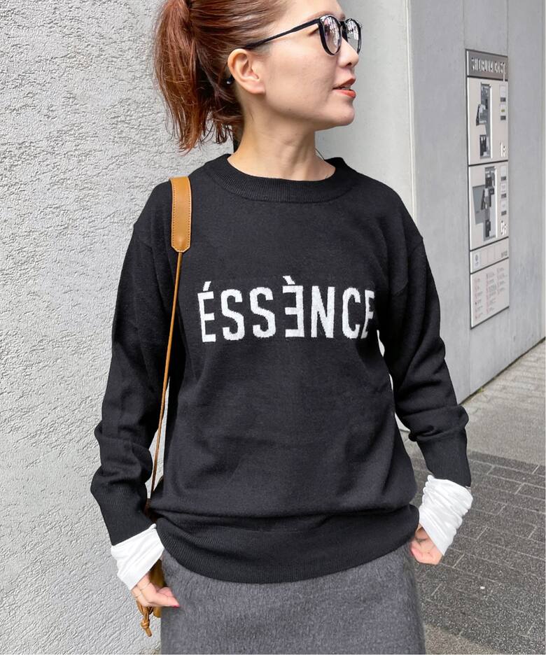 ≪WEB限定追加≫ESSENCEロゴKNIT（ニット／セーター）｜Spick and Span  