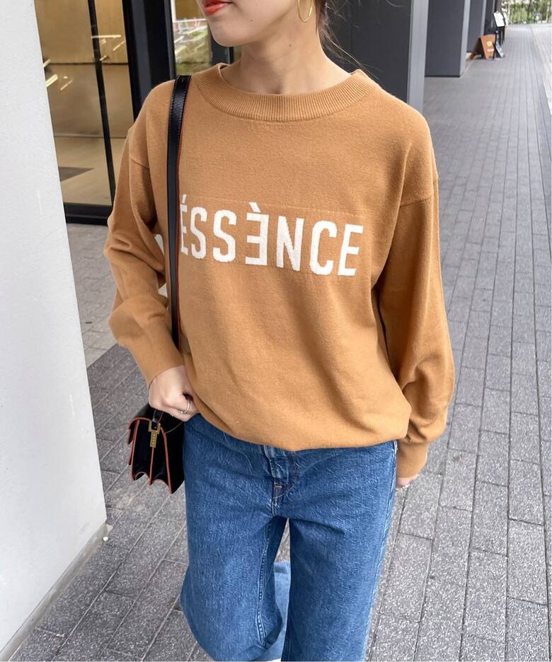 ≪WEB限定追加≫ESSENCEロゴKNIT（ニット／セーター）｜Spick and Span  