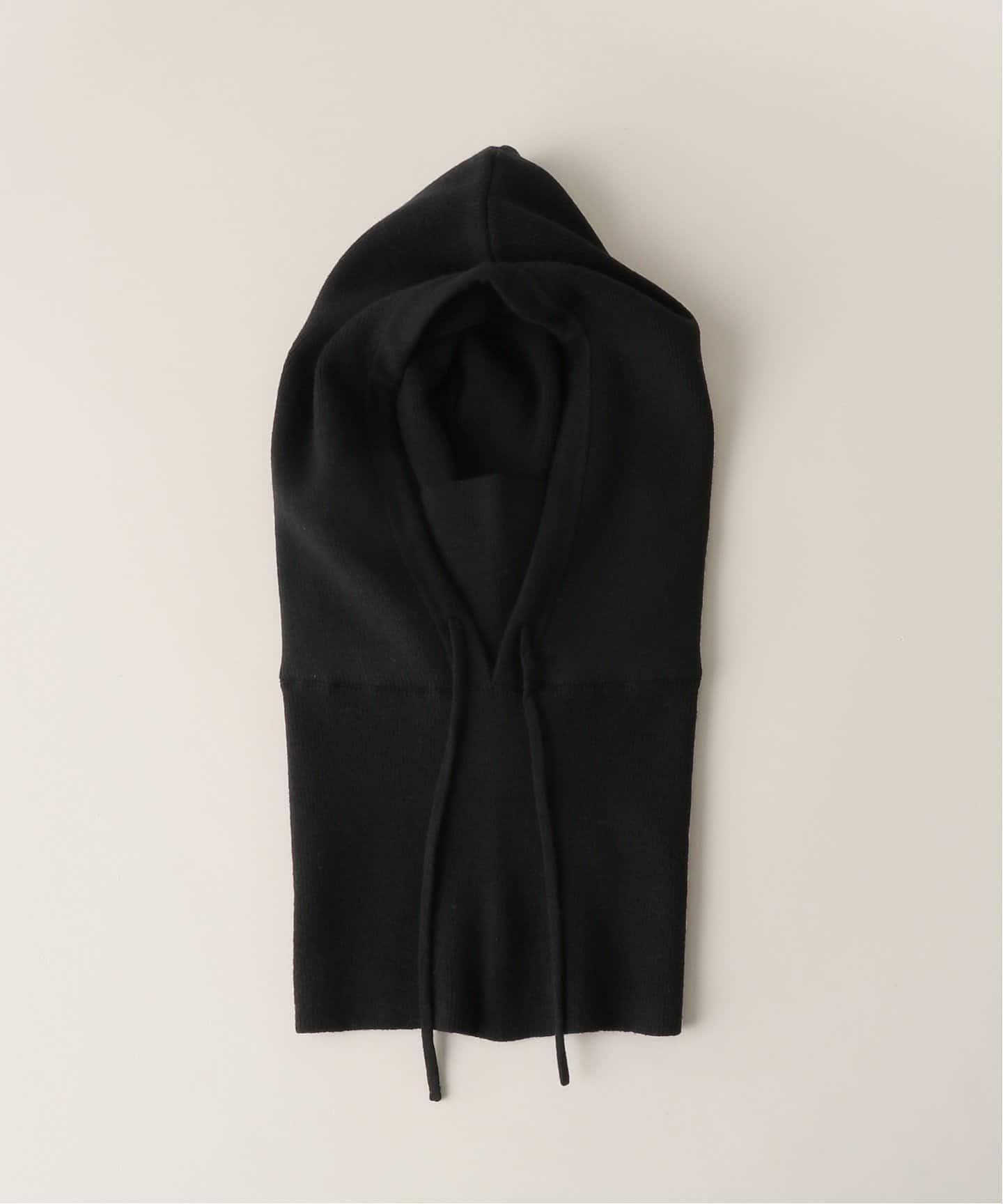 NON MERCI バラクラバ ニットキャップ black means NON MERCI バラクラバ ニットキャップ black means