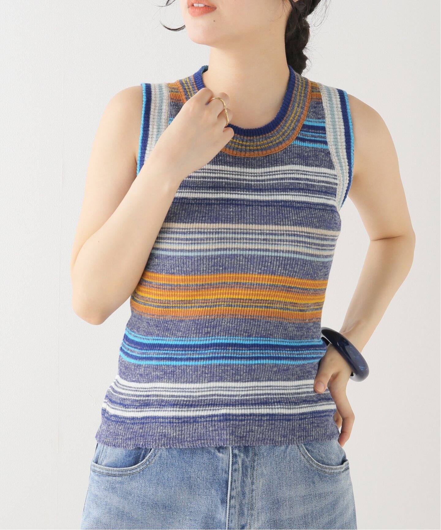 ROBERTO COLLINA/ロベルトコリーナ】 マルチN/Sニット（ニット  