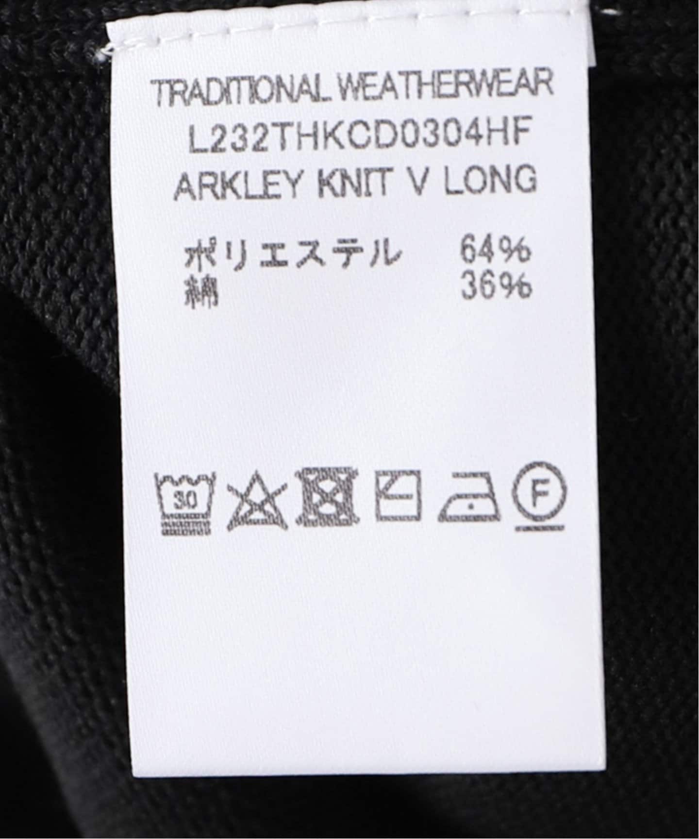 Traditional Weatherwear】ARKLEY KNIT LONG（カーディガン