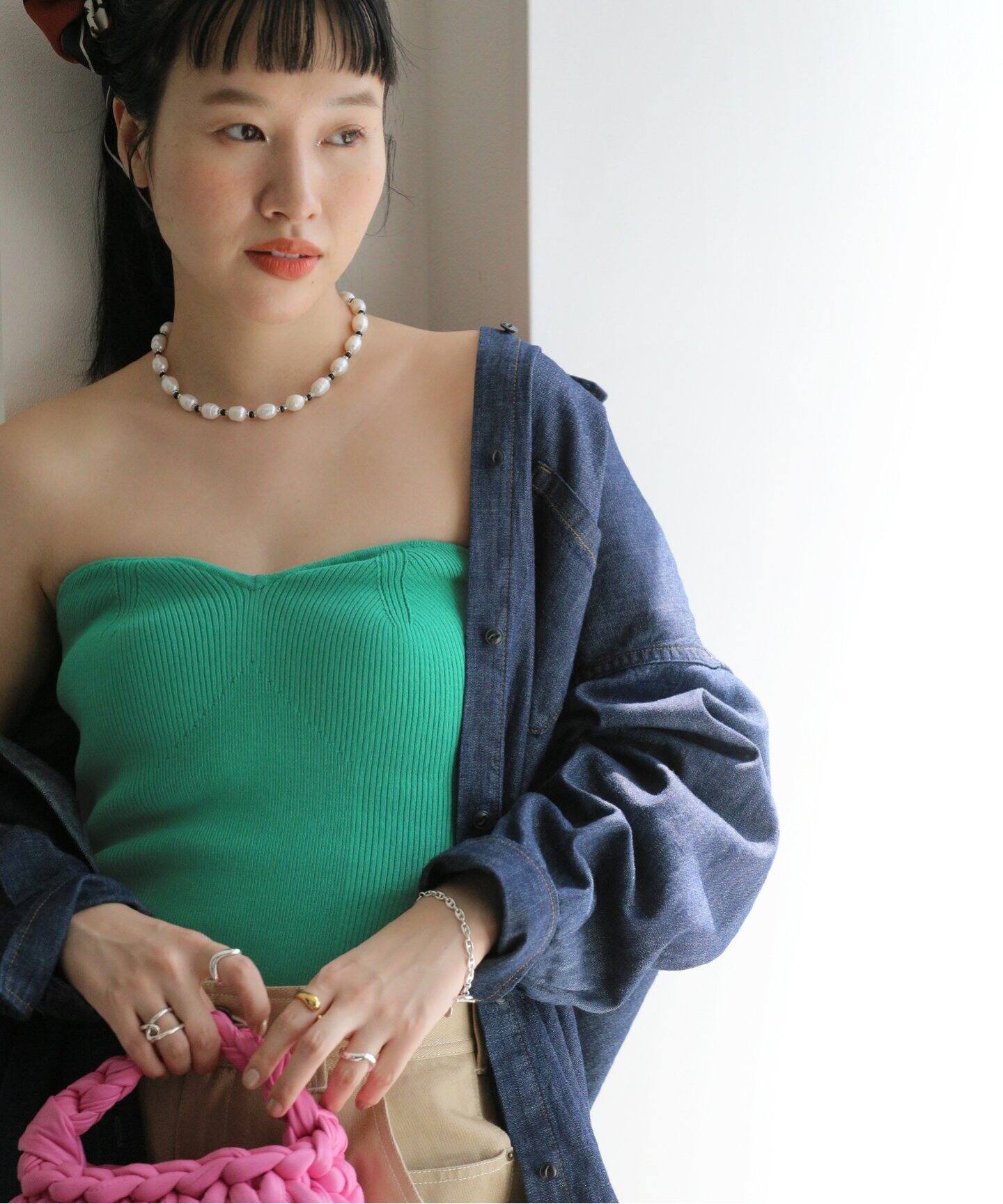 Venit/ヴェニット】venit SUMMER COTTON BLEND BUSTIER（その他 