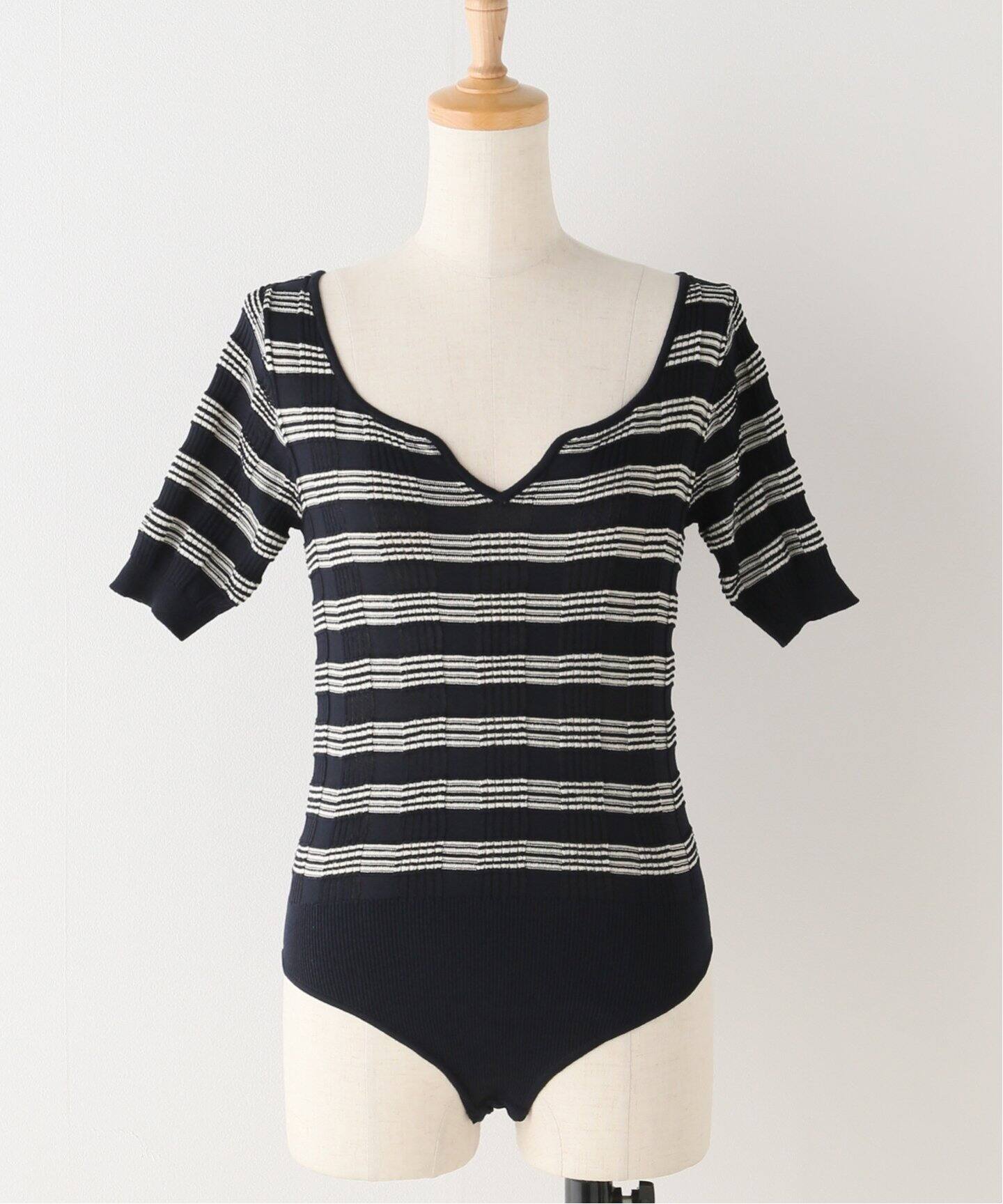 CURRENTAGE/カレンテージ】 ボディースーツ（ニット／セーター  