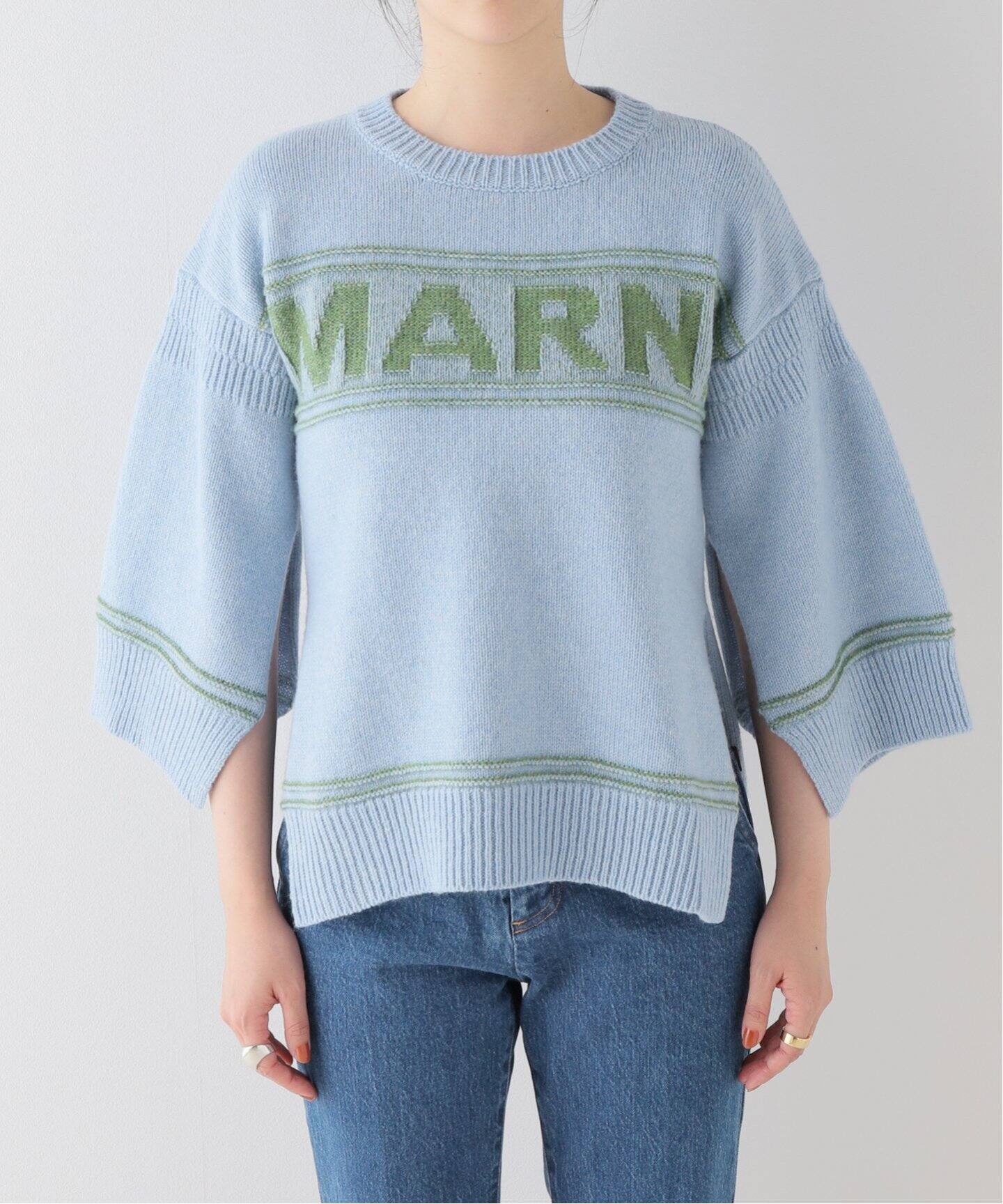 ≪一部店舗+WEB限定≫【MARNI/マルニ】ROUNDNECK SWEATER（ニット 