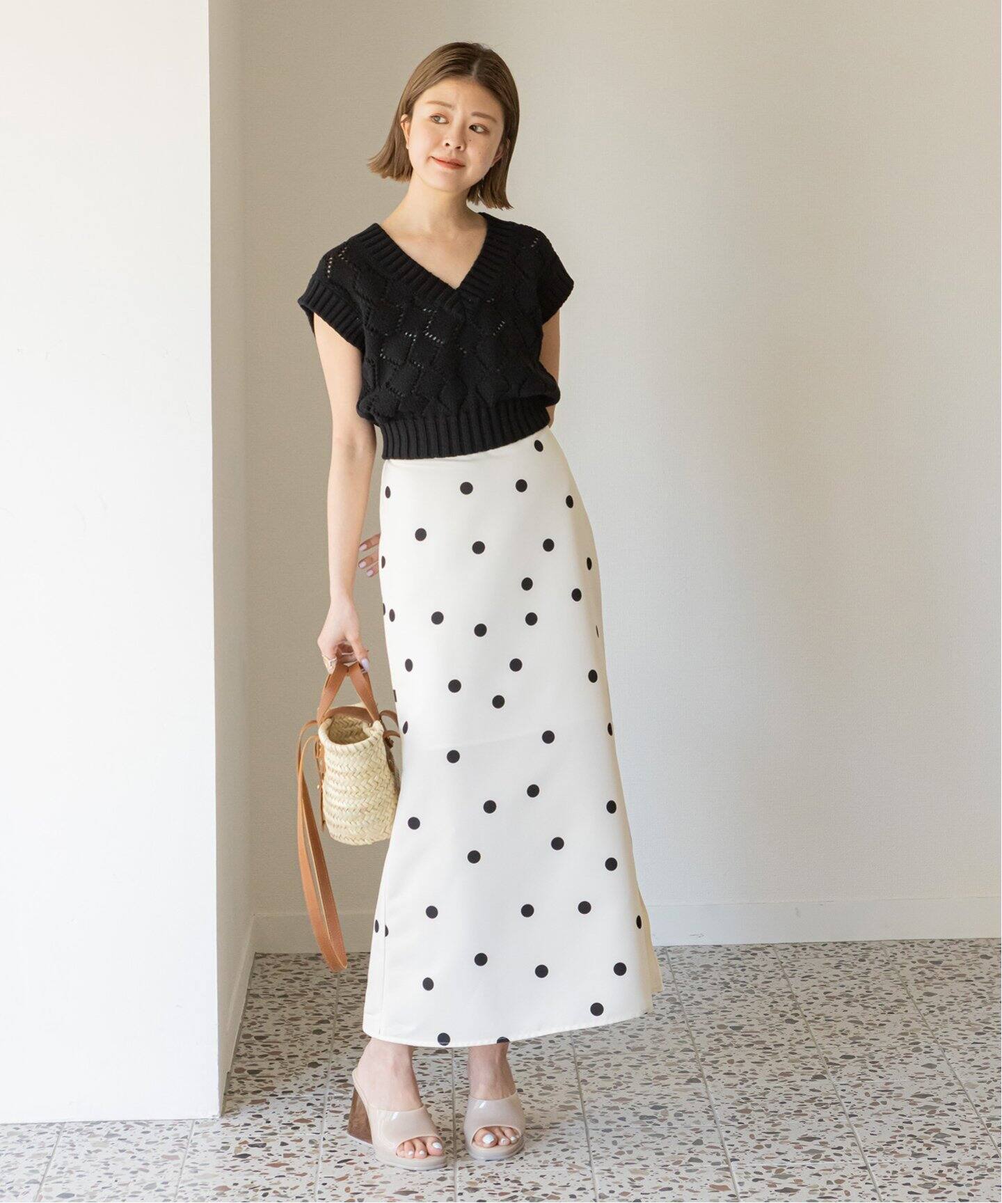 PONTIベスト PONTI 別注 COMBINETION VEST PO2P004-C：ベスト（シャツ