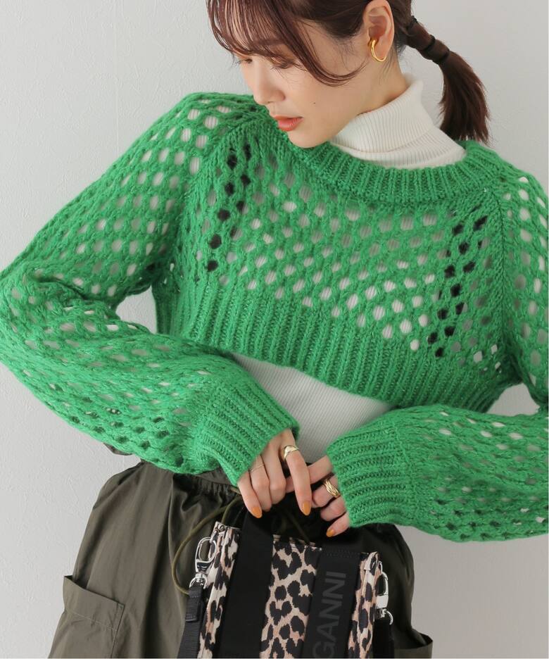 ギガメッシュマイクロプルオーバー（ニット／セーター）｜U by  