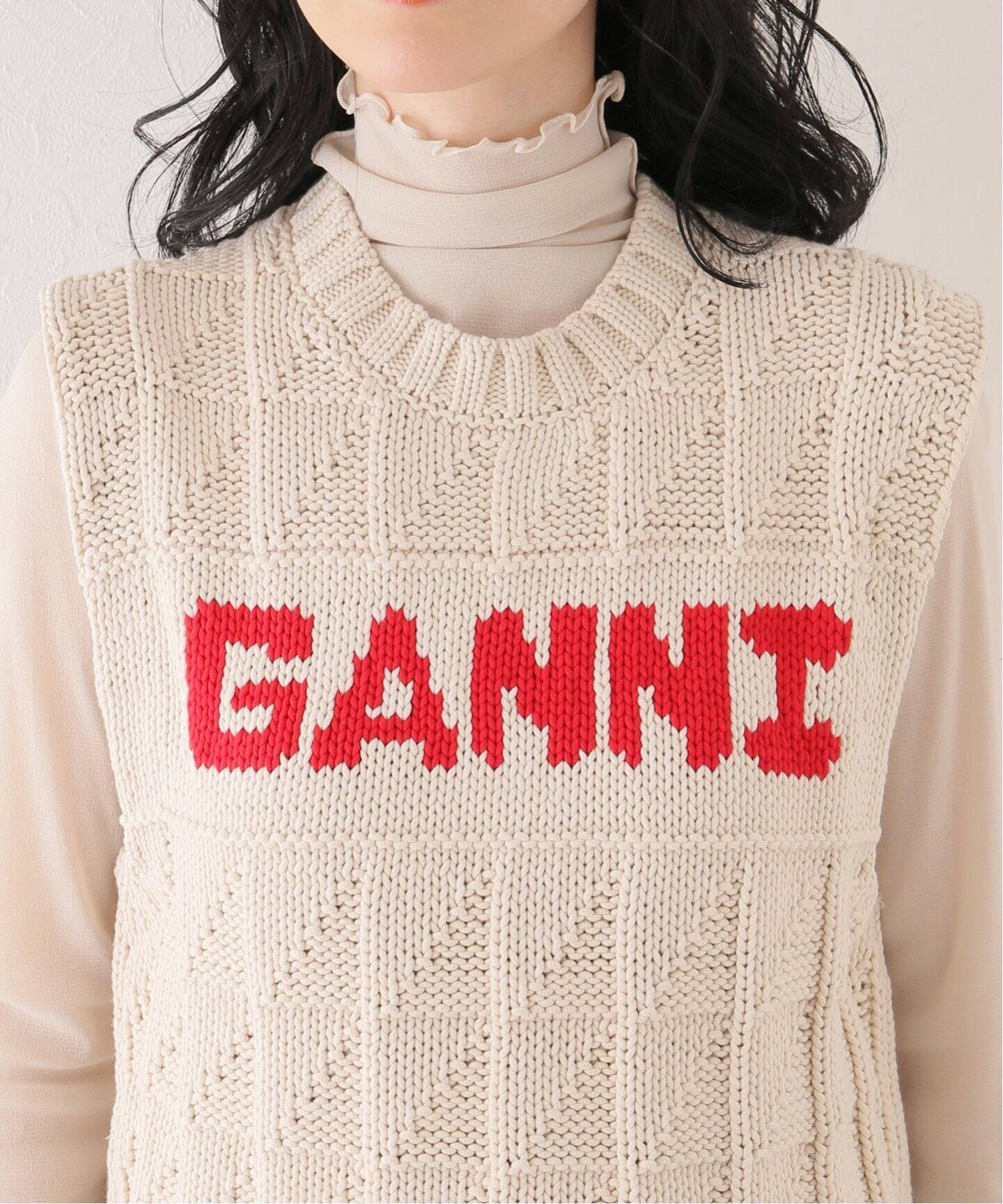 GANNI / ガニー】Cotton Rope Vest（ベスト）｜U by SPICK&SPAN（ユー 