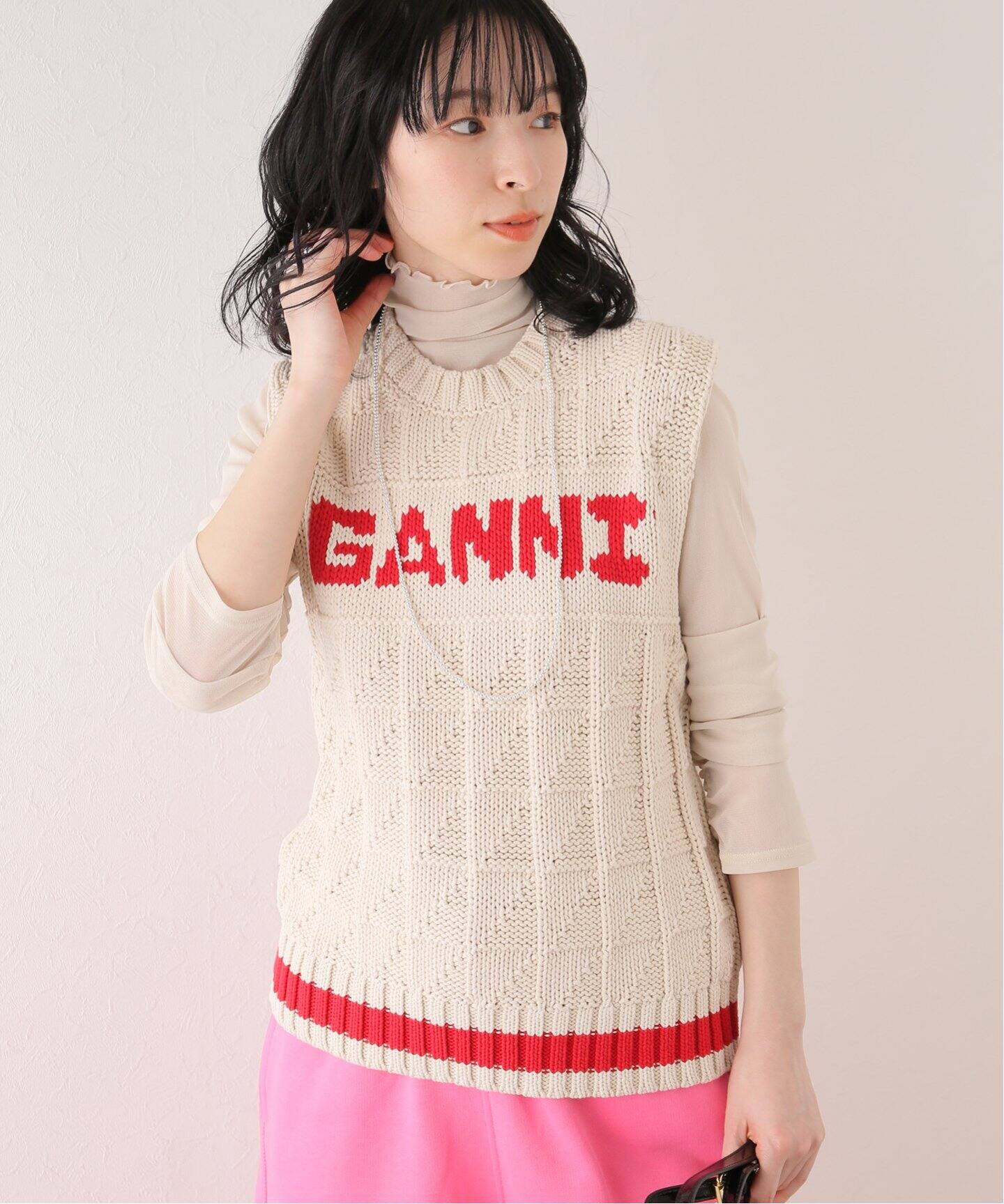GANNI / ガニー】Cotton Rope Vest（ベスト）｜U by SPICK&SPAN（ユー 