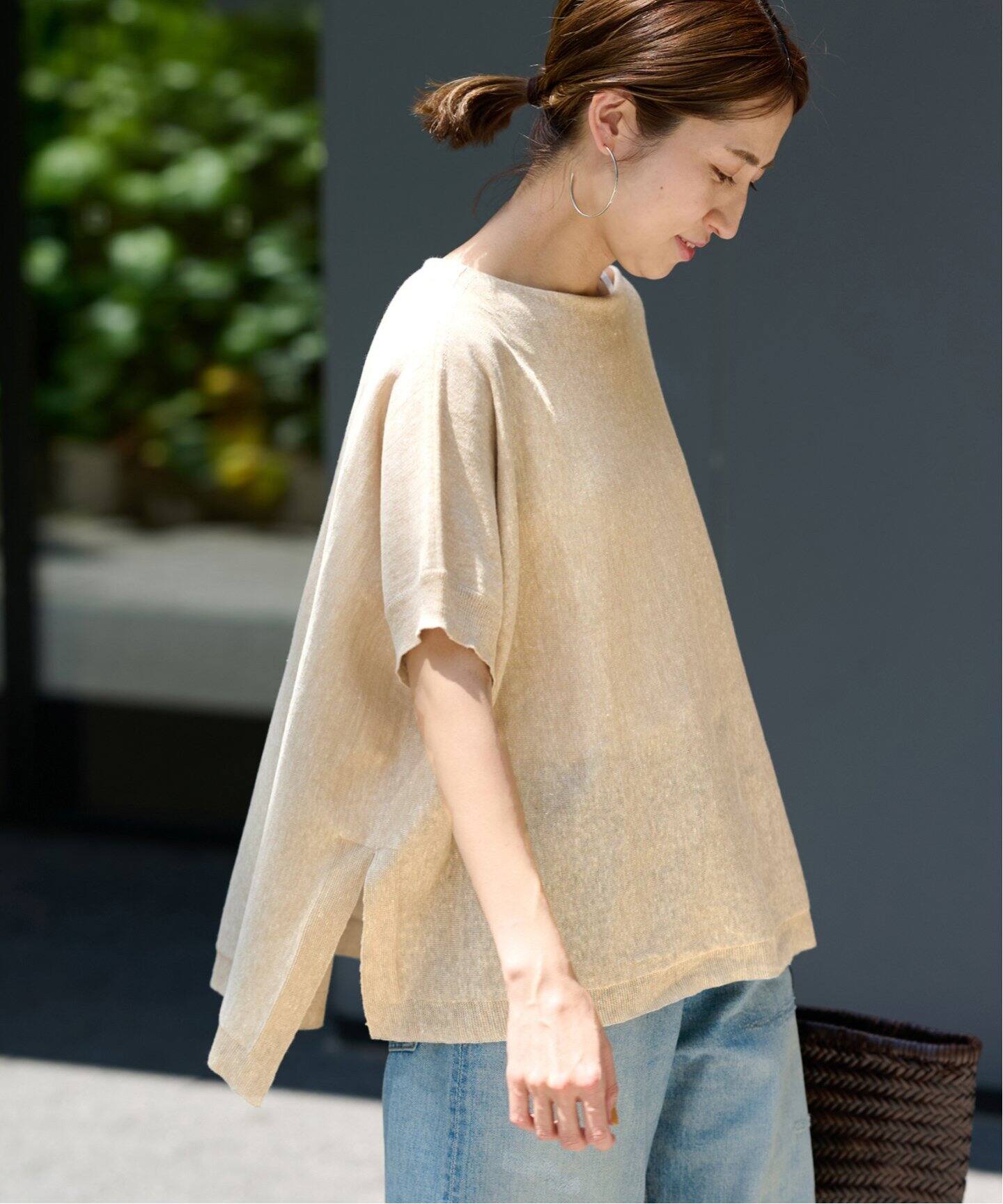 ≪一部店舗・WEB限定≫Li/Pe ワイドプルオーバー（ニット／セーター 