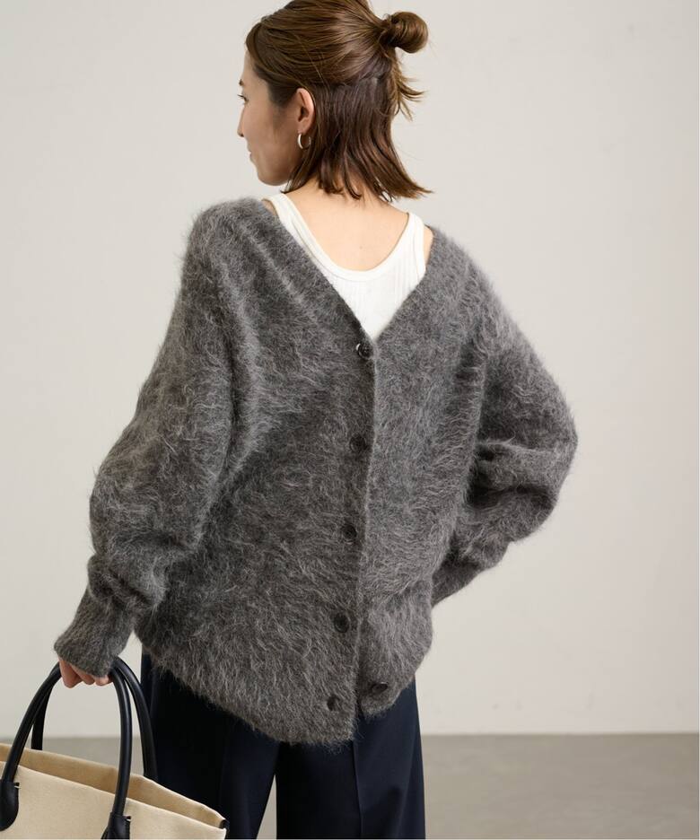 アルパカ MIX FUR 2way カーディガン（カーディガン）｜FRAMeWORK  