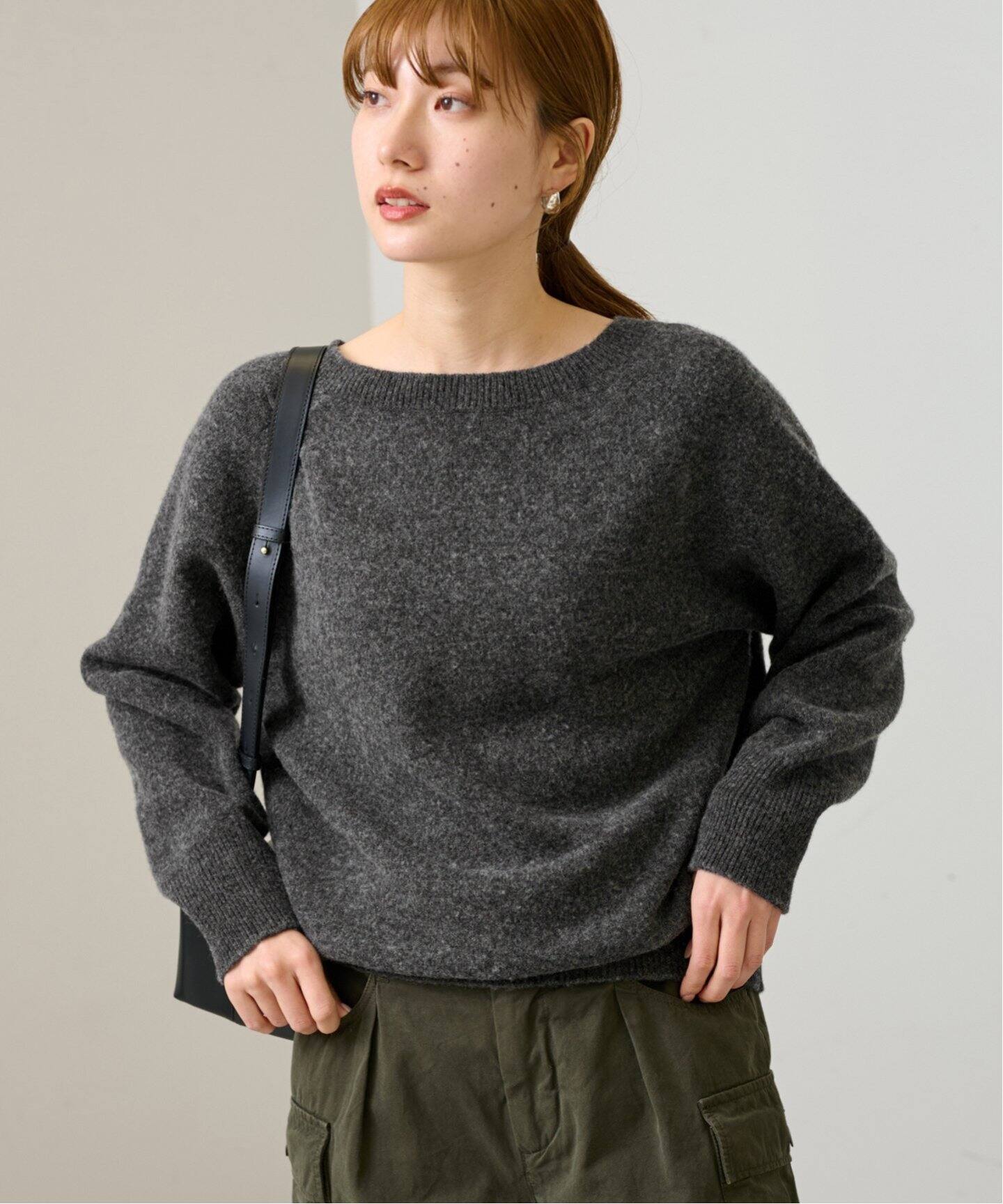 Back開きKNITプルオーバー（ニット／セーター）｜FRAMeWORK（フレーム  