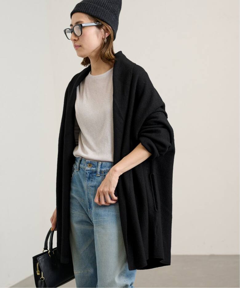 ≪追加≫圧縮ウールショートガウン2（カーディガン）｜FRAMeWORK  