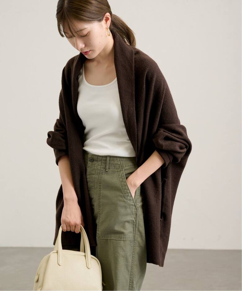 ≪追加≫圧縮ウールショートガウン2（カーディガン）｜FRAMeWORK  
