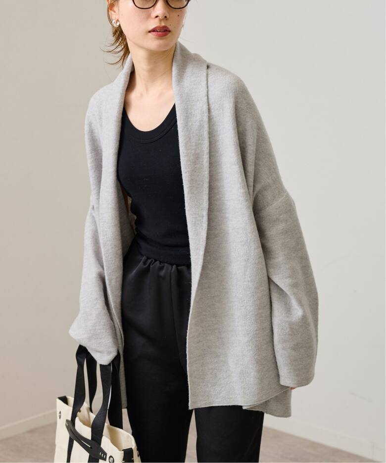 ≪追加≫圧縮ウールショートガウン2（カーディガン）｜FRAMeWORK  
