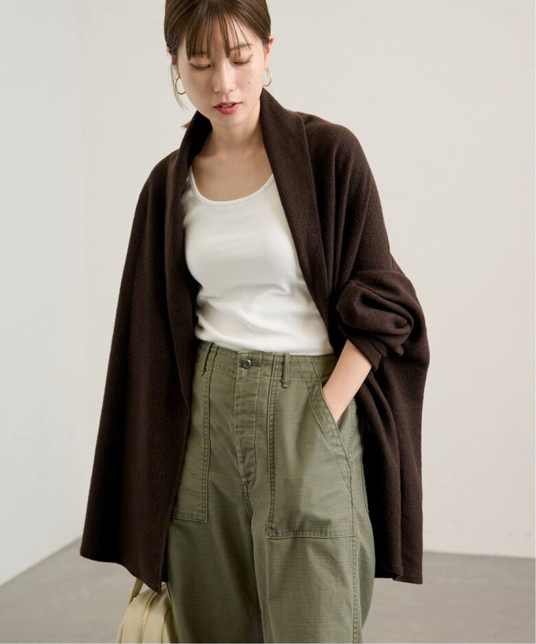 コトリワークス ラップコーディガン ロング コトリワークス ラップ  
