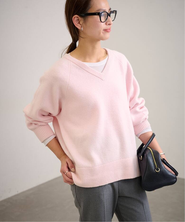 AQUA Vネックプルオーバー（ニット／セーター）｜FRAMeWORK（フレーム  