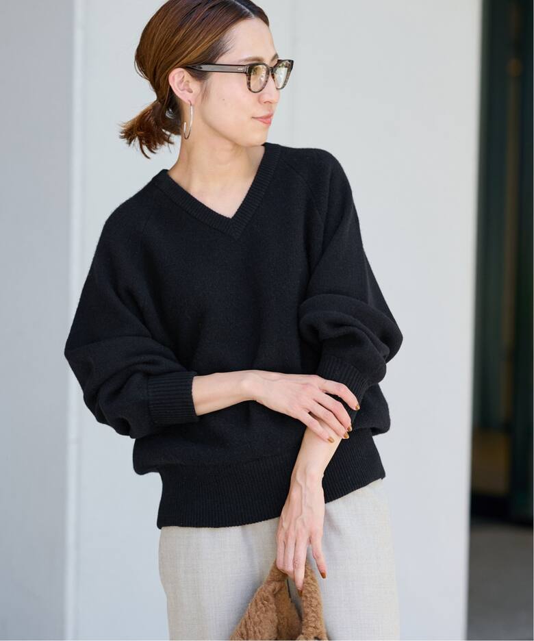 ≪追加≫AQUA Vネックプルオーバー2（ニット／セーター）｜FRAMeWORK  
