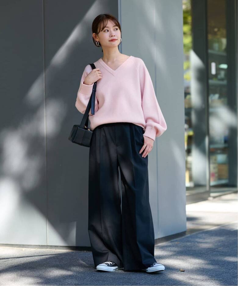 ≪追加≫AQUA Vネックプルオーバー3（ニット／セーター）｜FRAMeWORK  