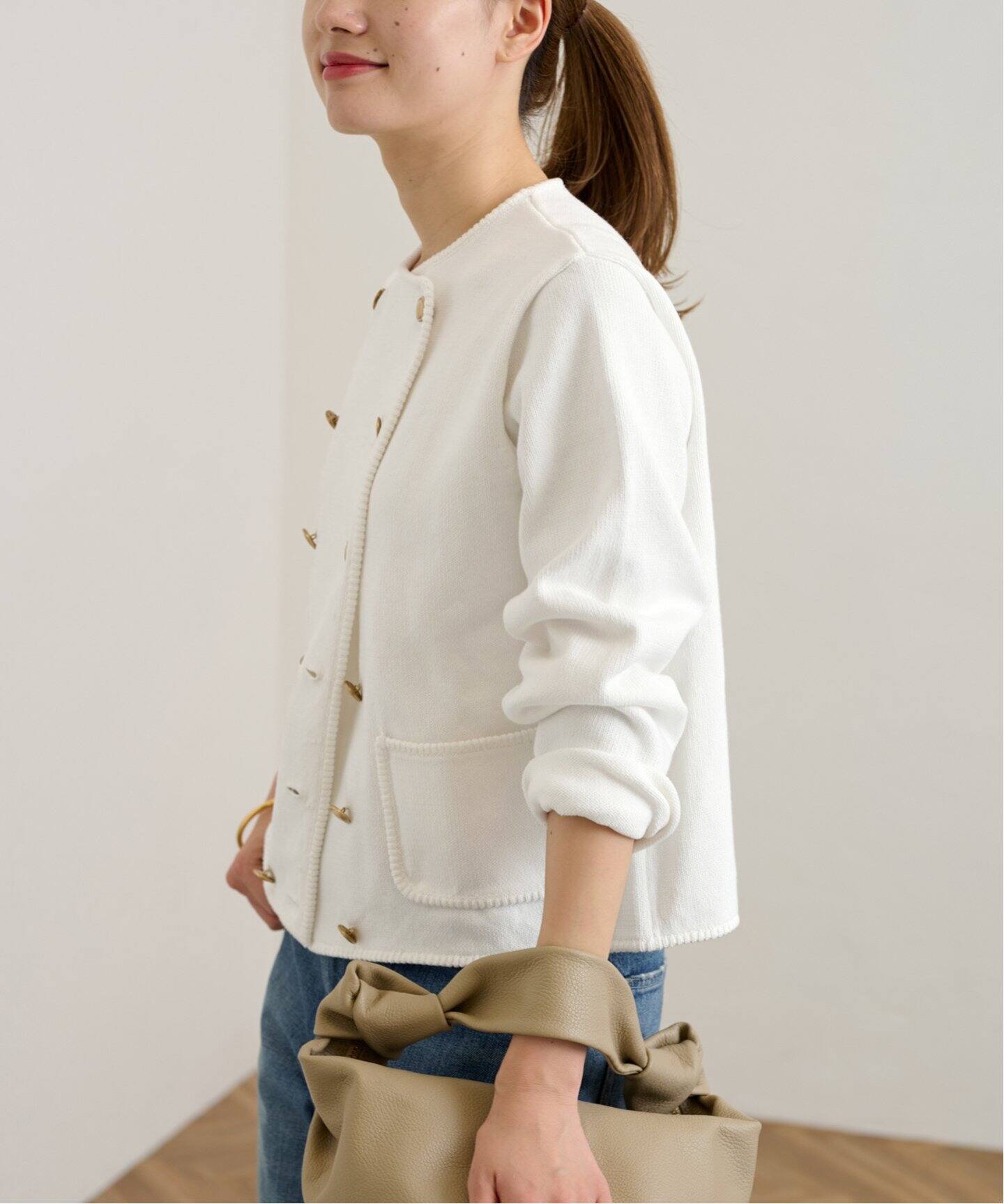 ニットWジャケット（カーディガン）｜FRAMeWORK（フレームワーク）の  