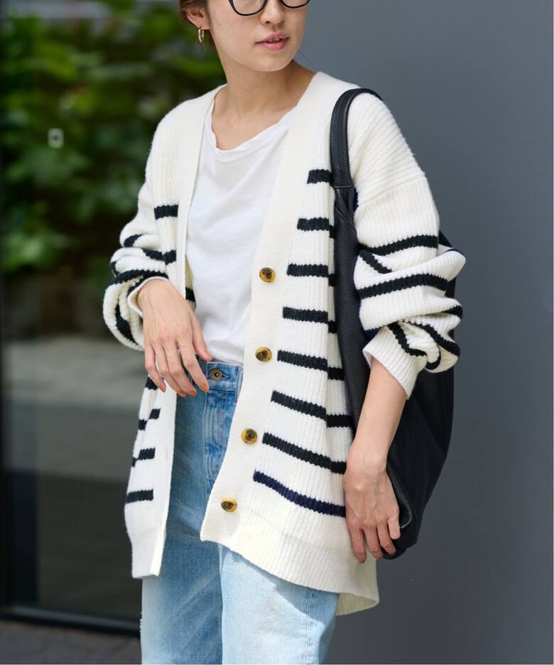 SUPER GEELONG片畦カーデ（カーディガン）｜FRAMeWORK（フレーム  