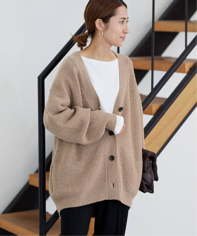 SUPER GEELONG片畦カーデ（カーディガン）｜FRAMeWORK（フレームワーク  