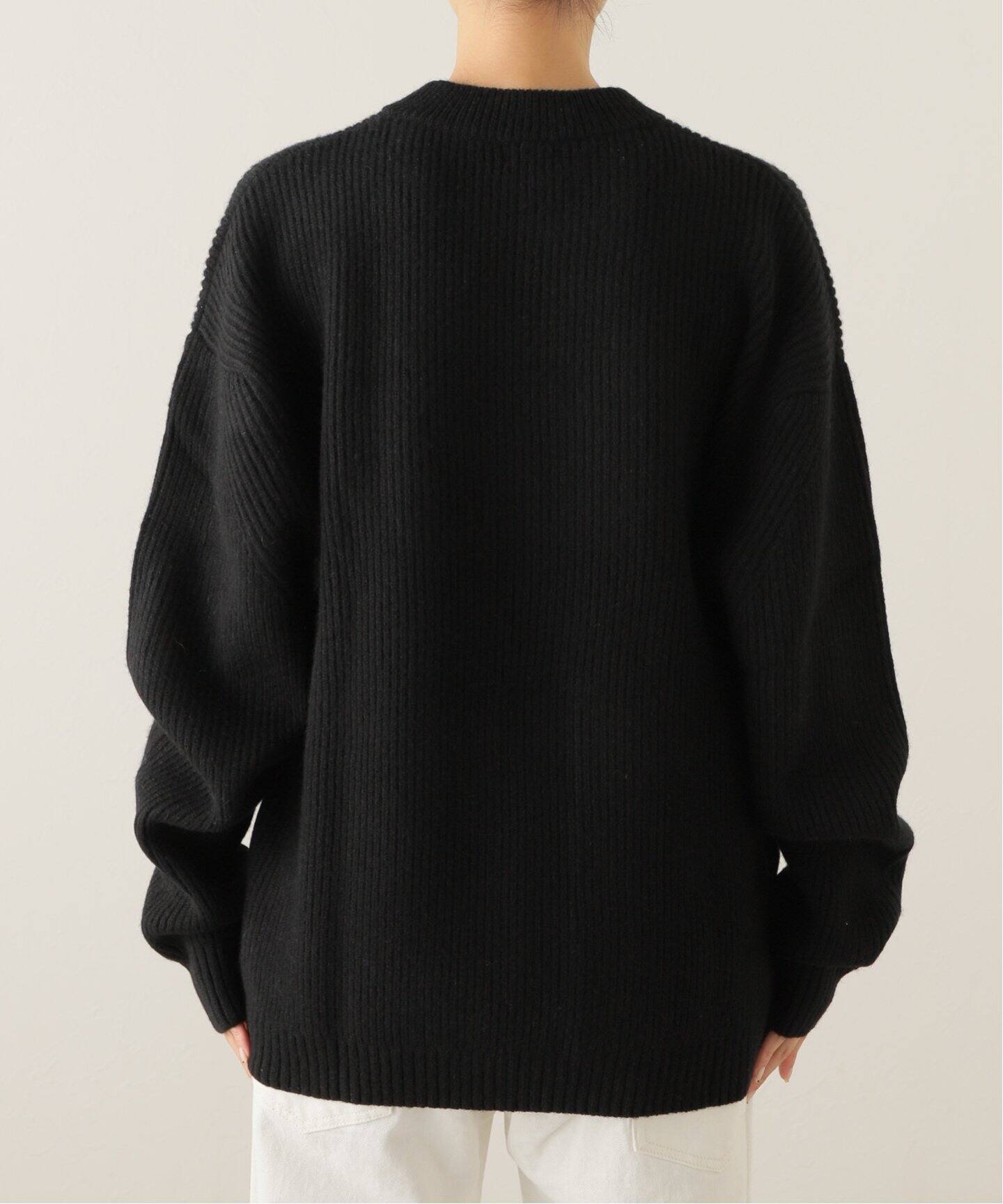 SEEALL / シーオール】OVERSIZED CREWNECK SWEATER（ニット／セーター 