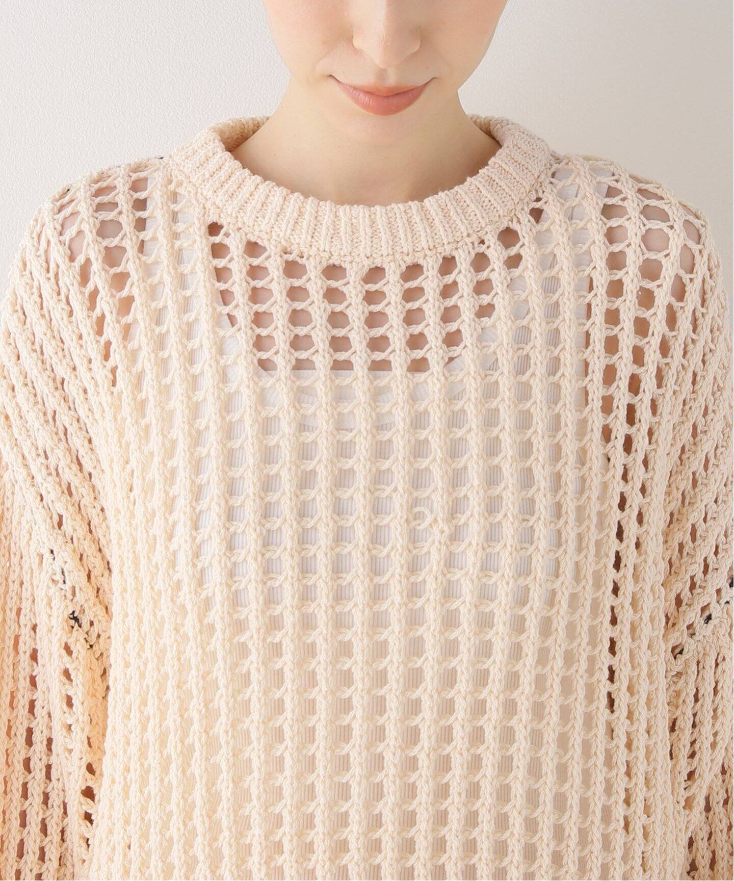 お値下げ！JANE SMITH メッシュ編みニットサマーニット　プラージュ お値下げ！JANE SMITH メッシュ編みニットサマーニット