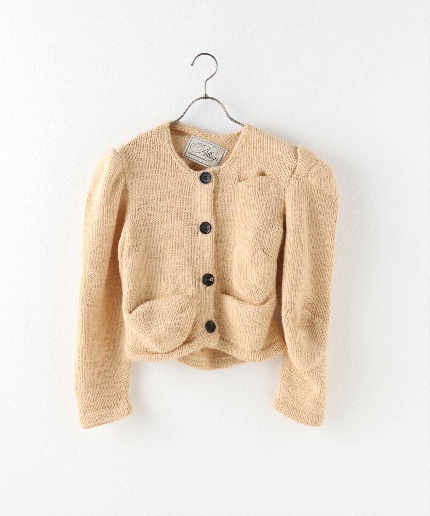 PILLINGS/ピリングス】unstable cardigan：カーディガン  