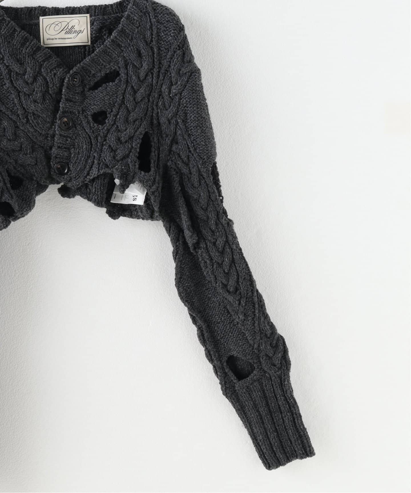 PILLINGS/ピリングス】fallen leaves cardigan：カーディガン