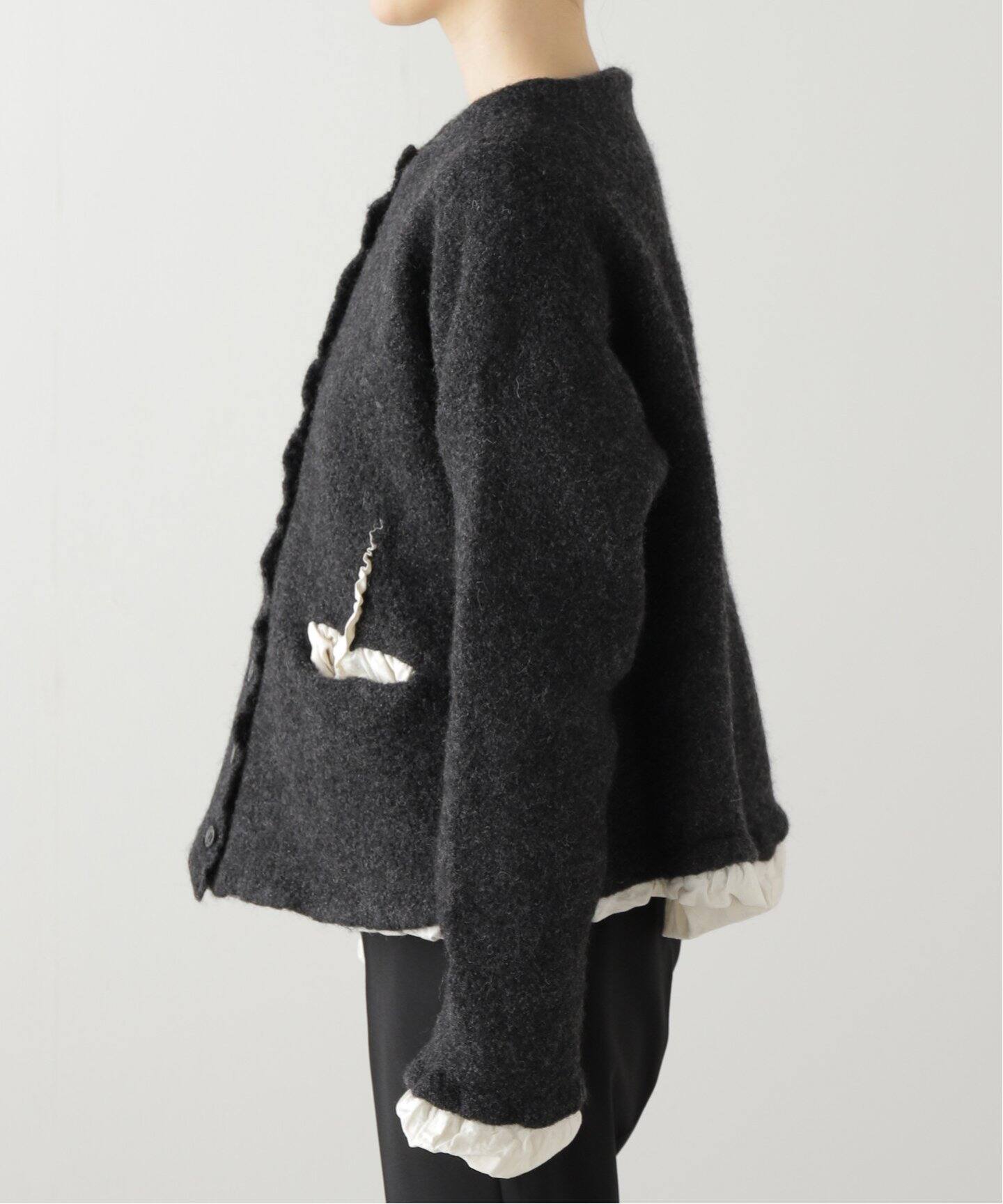 PILLINGS/ピリングス】fgulling knit jacket：ブルゾン（その他 