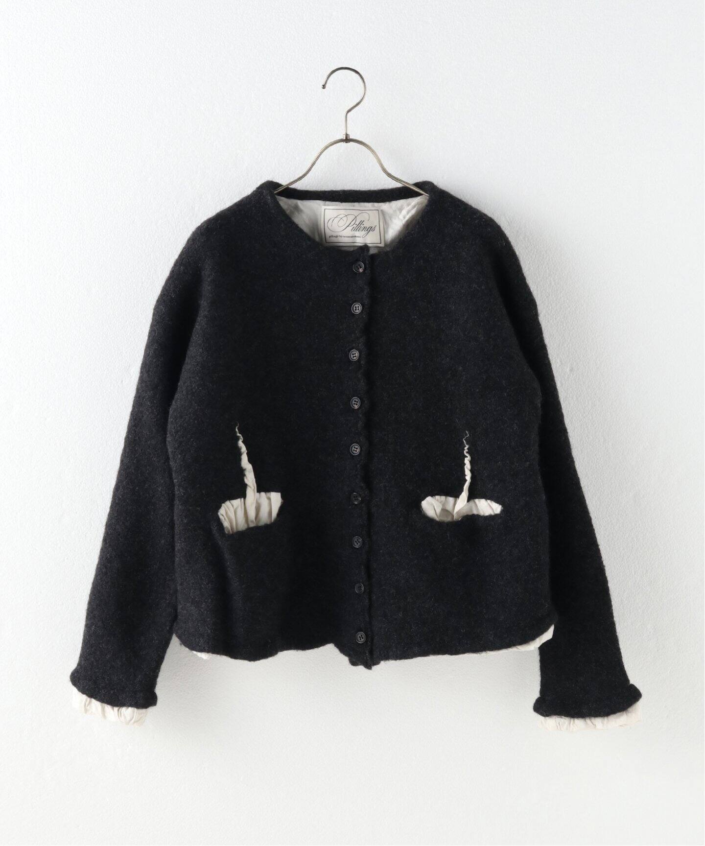 PILLINGS/ピリングス】fgulling knit jacket：ブルゾン（その他 