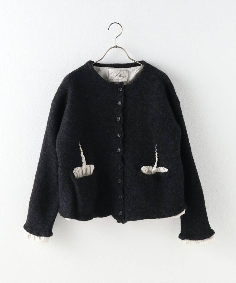 PILLINGS/ピリングス】fgulling knit jacket：ブルゾン（その他 
