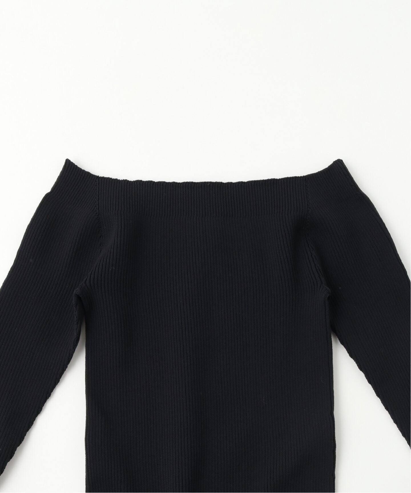 CFCL/シーエフシーエル】POTTERY OFF SHOLDER LONG BELL SLEEV：ニット 