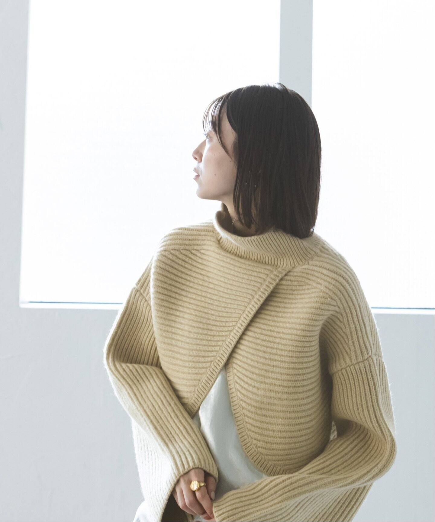 ボレロショート2WAYニット（ニット／セーター）｜NOBLE（ノーブル）の  