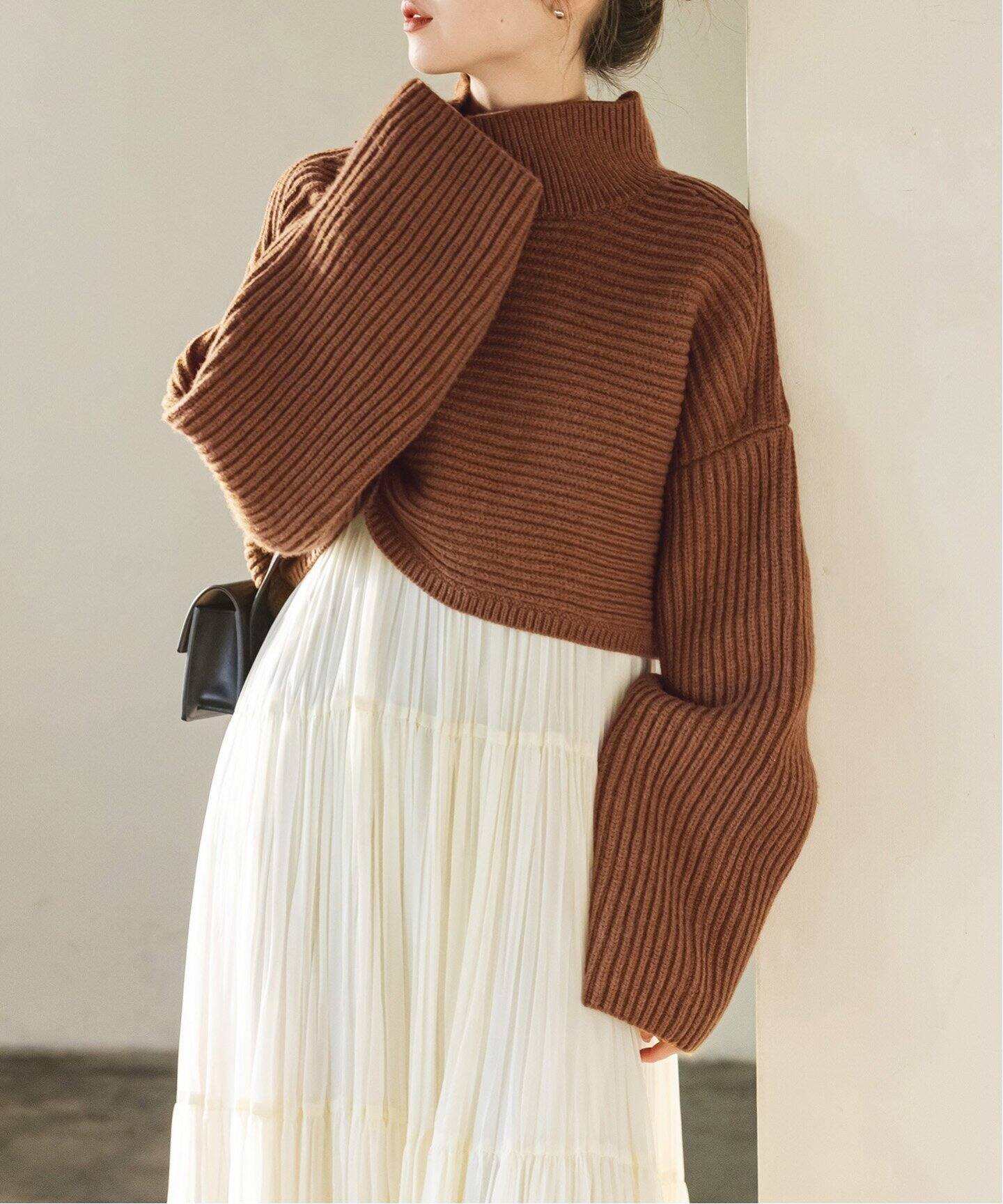 ボレロショート2WAYニット（ニット／セーター）｜NOBLE（ノーブル）の  