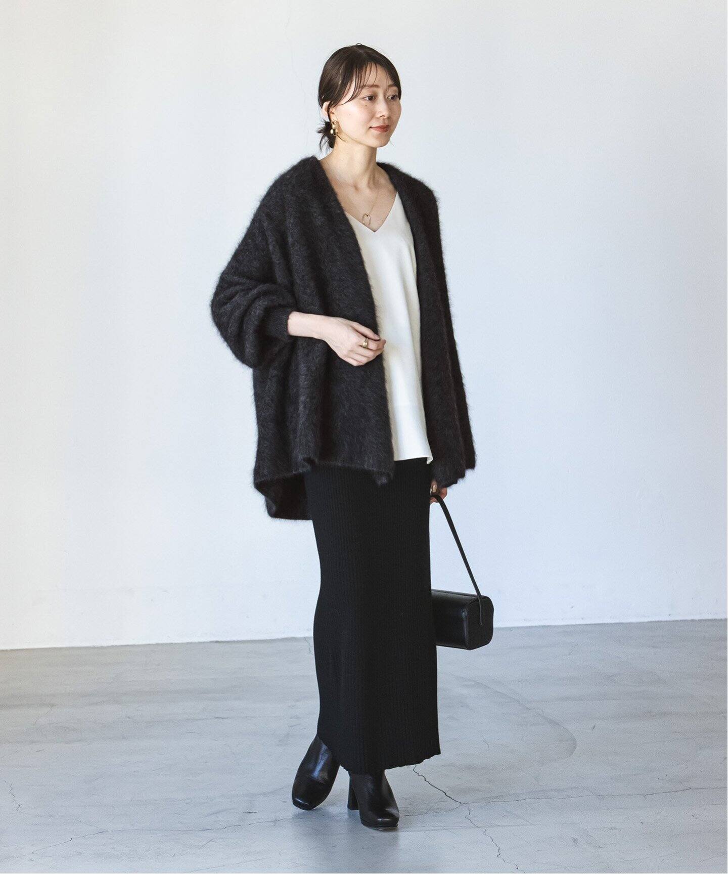 追加》ファーニットパフカーディガン 5（ニット／セーター）｜NOBLE  