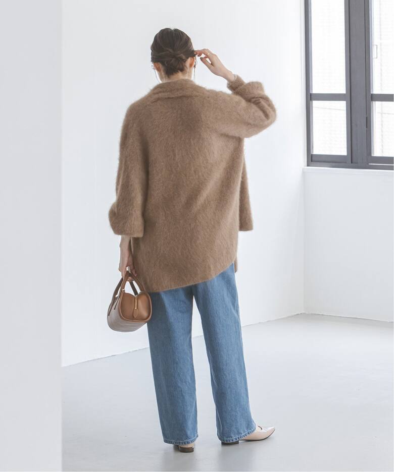 追加》ファーニットパフカーディガン 5（ニット／セーター）｜NOBLE  