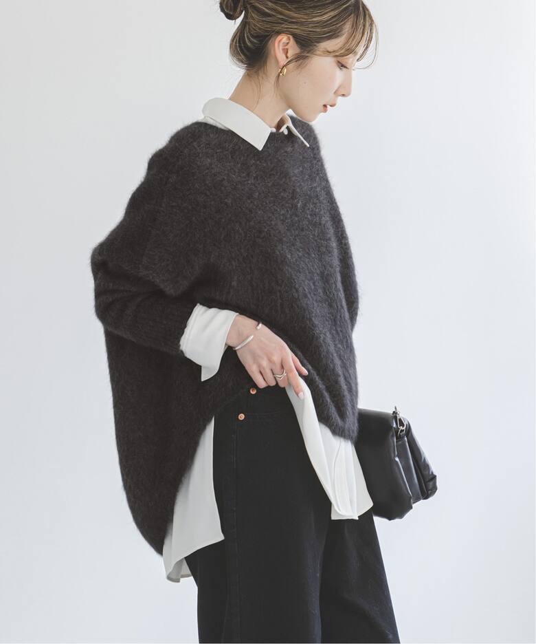 追加》ファーニットワイドプルオーバー 3（ニット／セーター）｜NOBLE  