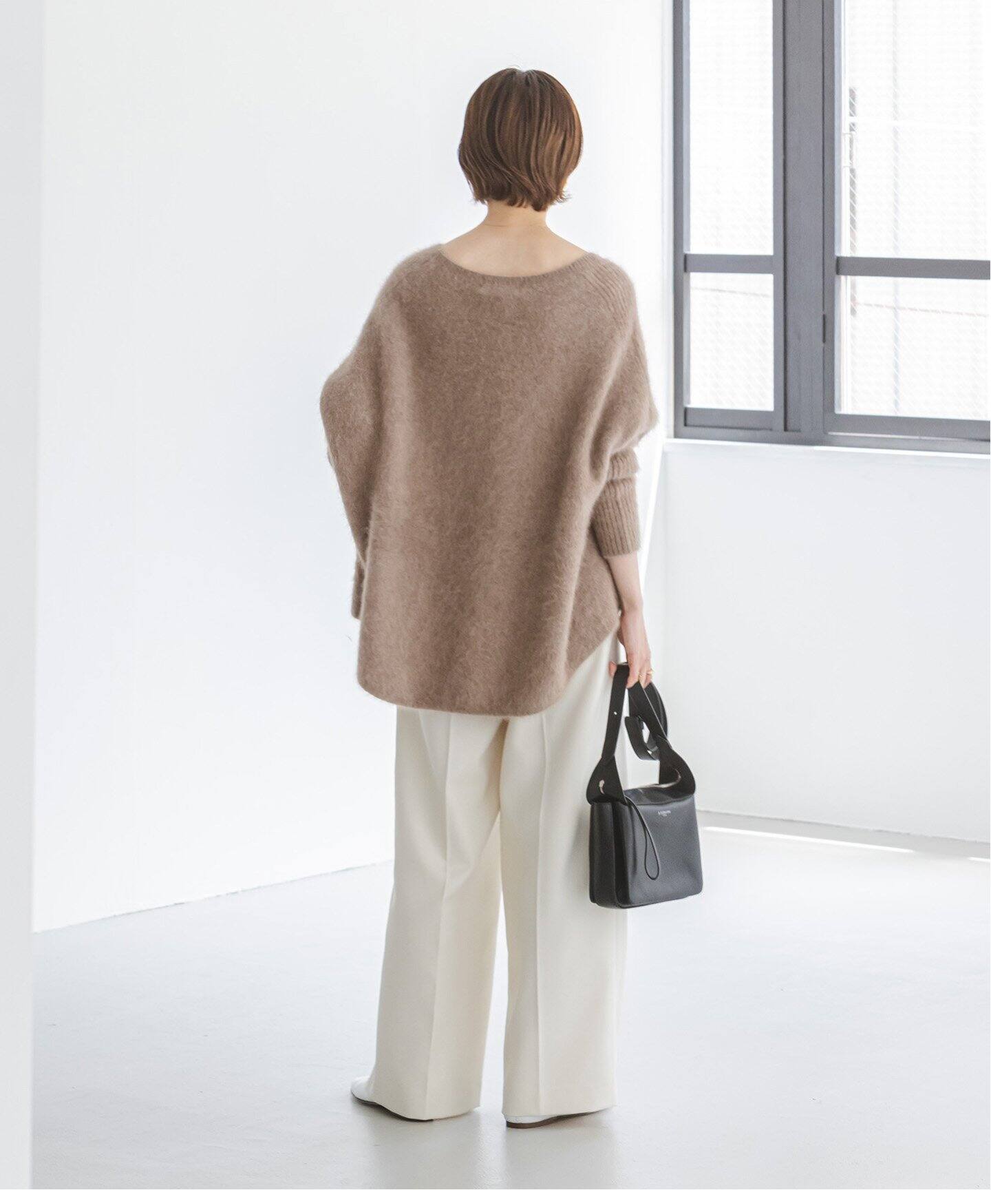 追加》ファーニットワイドプルオーバー 3（ニット／セーター）｜NOBLE  