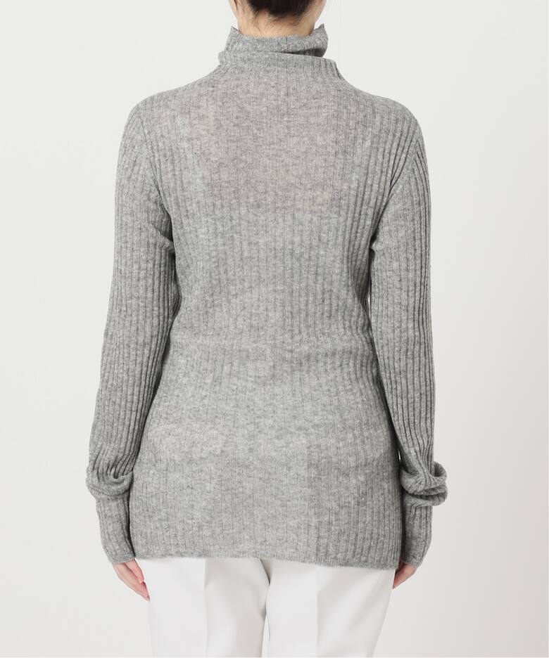 シルクカシミヤ ソフトワイドリブニット（ニット／セーター）｜NOBLE  