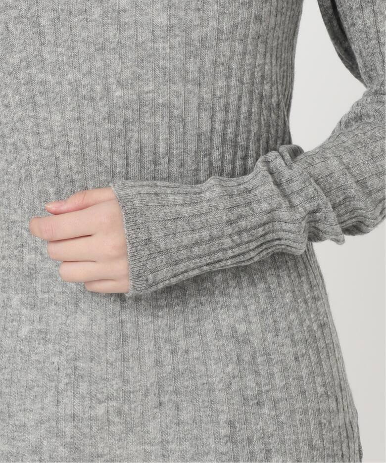 シルクカシミヤ ソフトワイドリブニット（ニット／セーター）｜NOBLE  