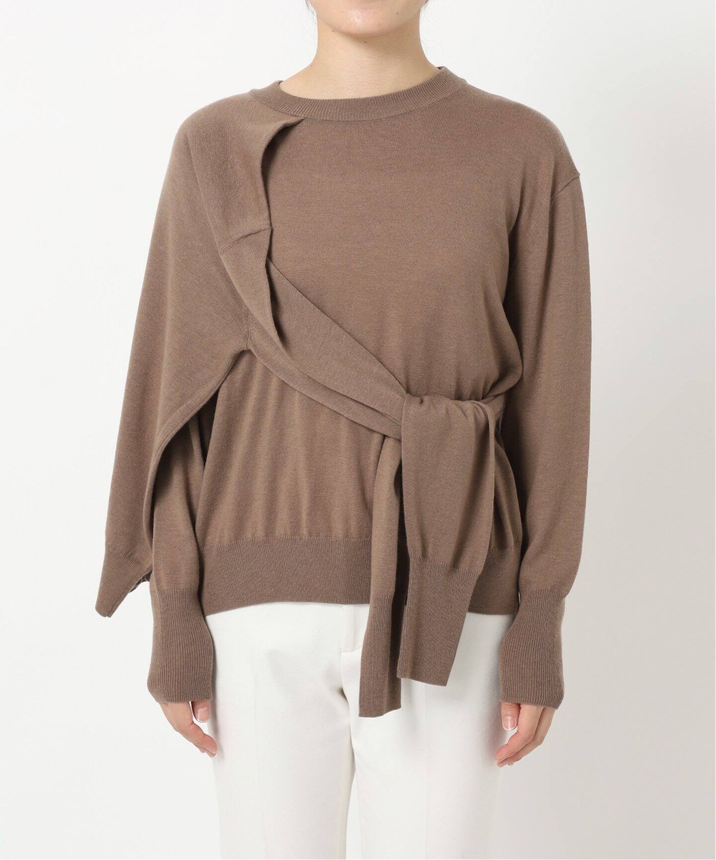 ダブルニットプルオーバー（ニット／セーター）｜NOBLE（ノーブル）の 