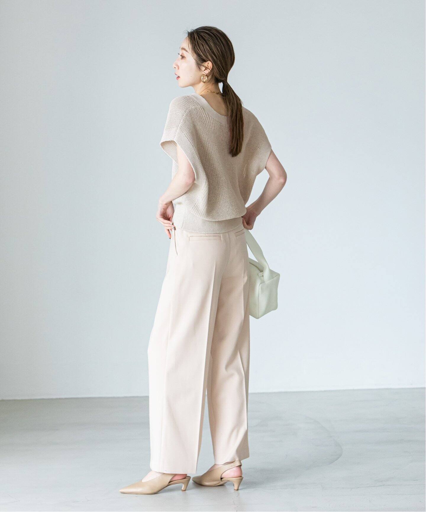 追加》Newペーパーヤーンベスト（ニット／セーター）｜NOBLE（ノーブル  